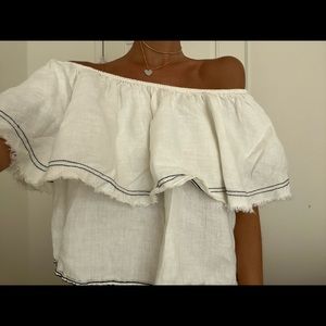Zara linen top